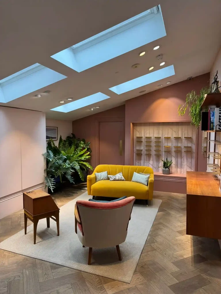 Commercial lighting upgrade for an optician’s premises by ZJ Electrical Services